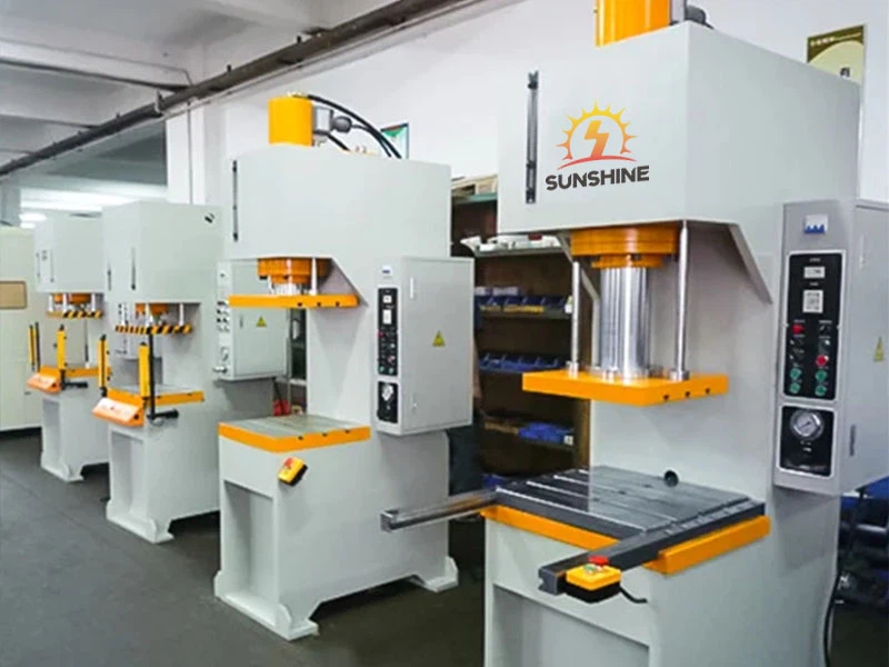 Pressa idraulica PLC a telaio singolo a C per foratura di cuscinetti (HP-20C)
