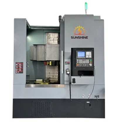 Tornio verticale CNC con diametro di rotazione di 500 mm Tornio verticale CNC ad alta precisione