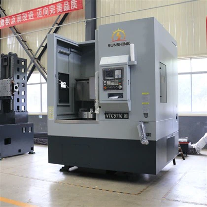 Produttore di tornio verticale CNC CK5100, tornio verticale CNC con diametro rotante di un metro per lavorazioni ad alta velocità