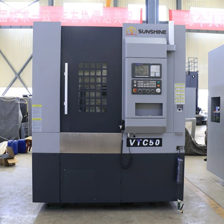 Tornio verticale CNC VTC50 per produttore di alloggiamento motore / custodia